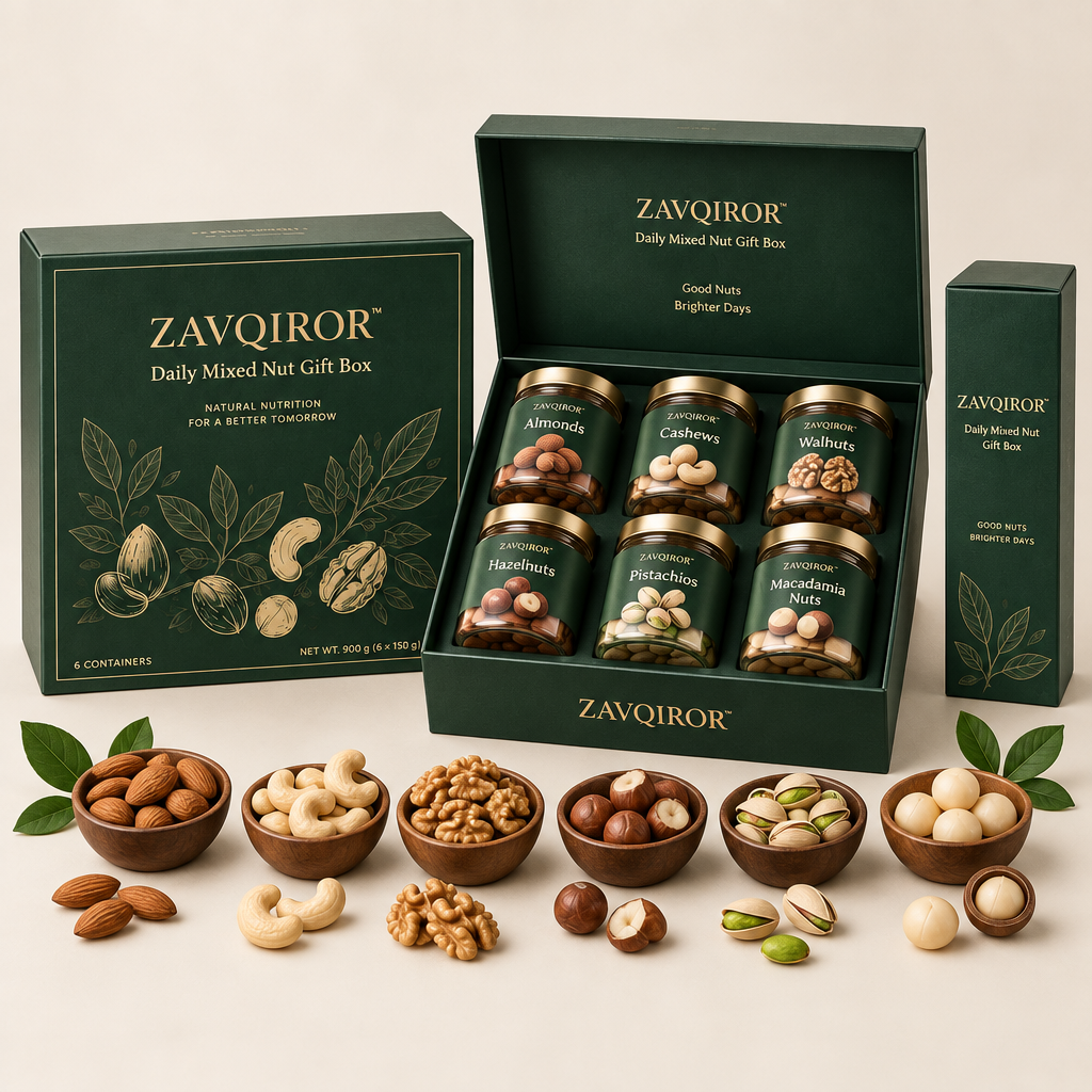 ZAVQIROR™ Daily Mixed Nut Gift Box primary image