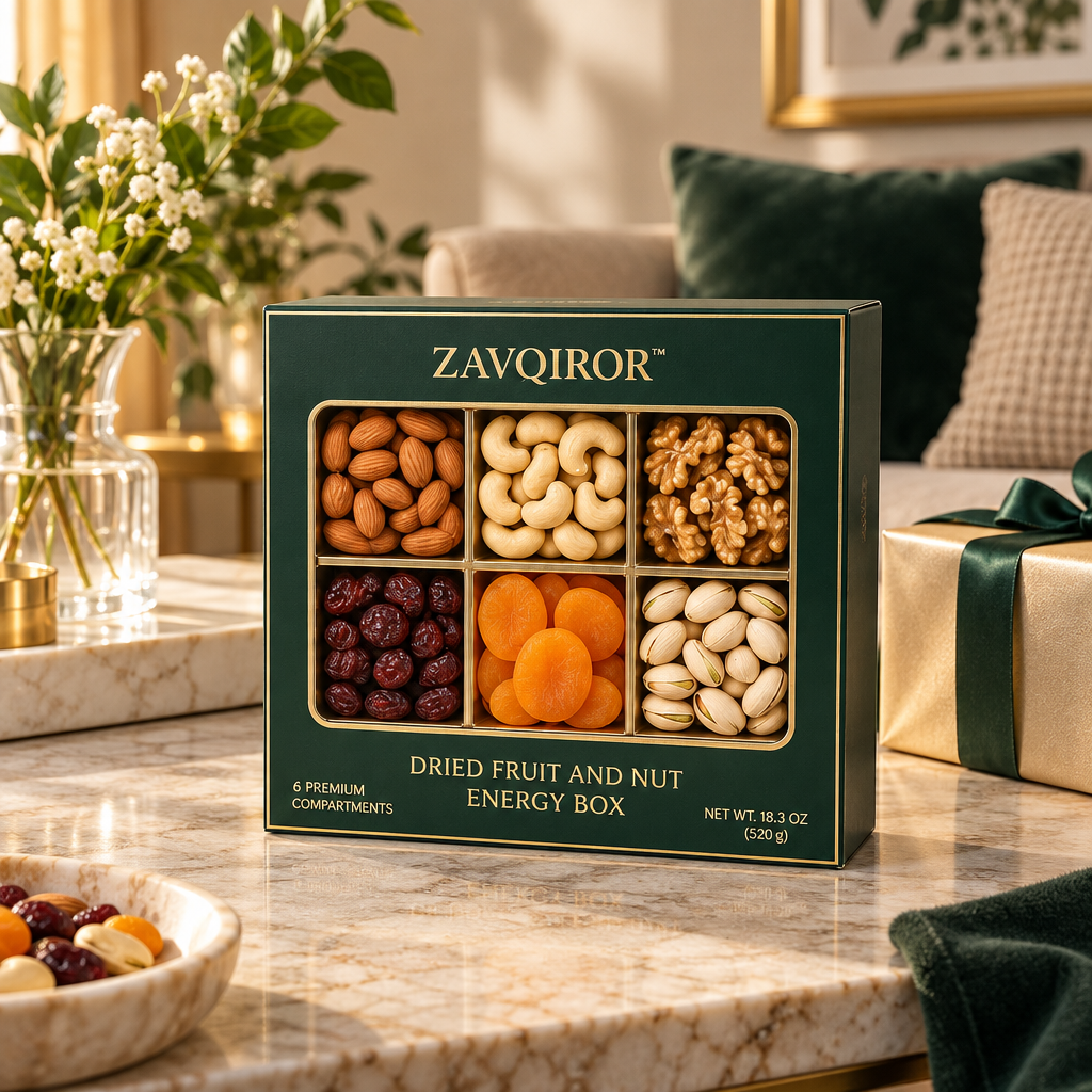 ZAVQIROR™ Dried Fruit and Nut Energy Box image 5